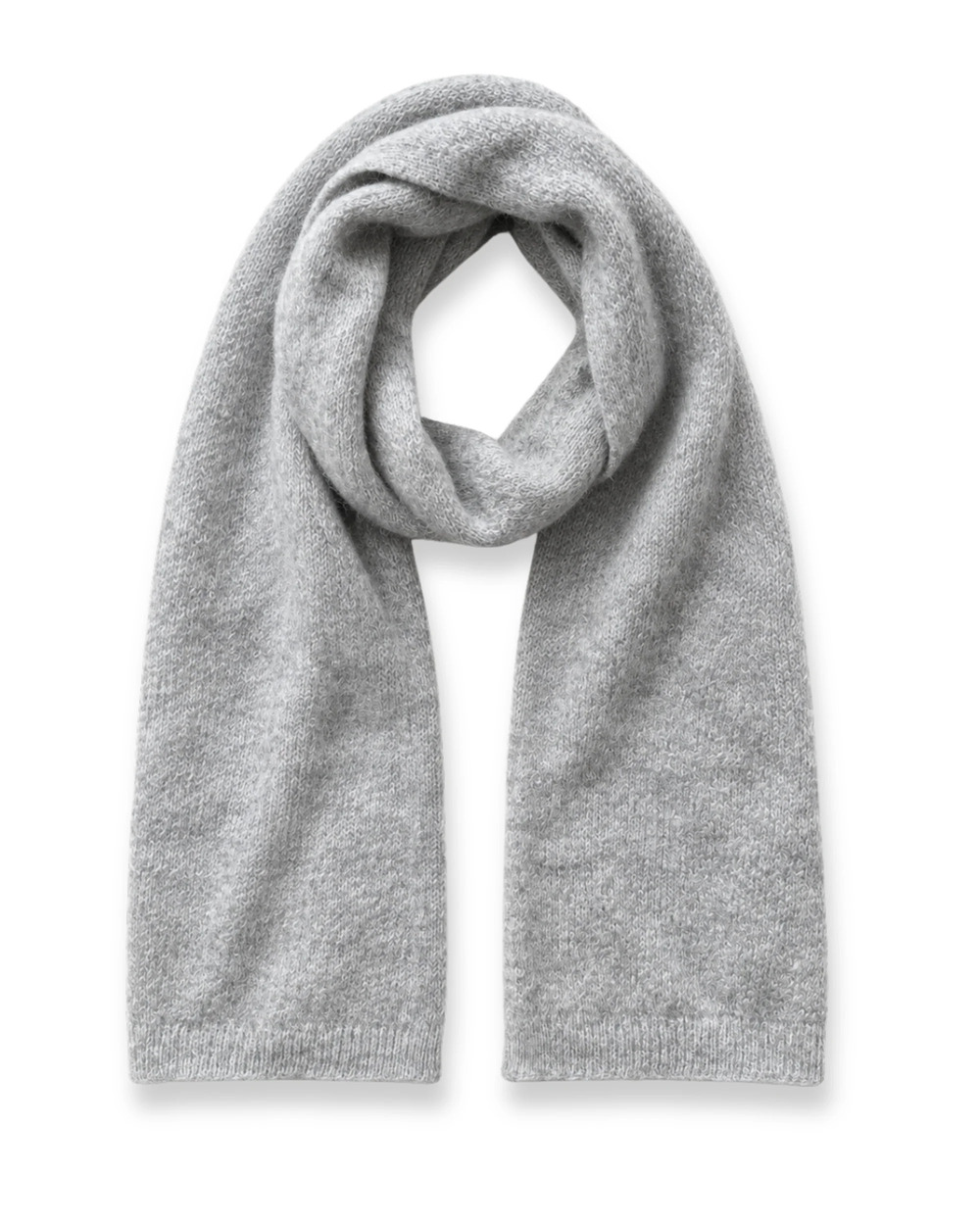 Comptoir des Cotonniers Djalie Mohair Scarf in Heather Grey